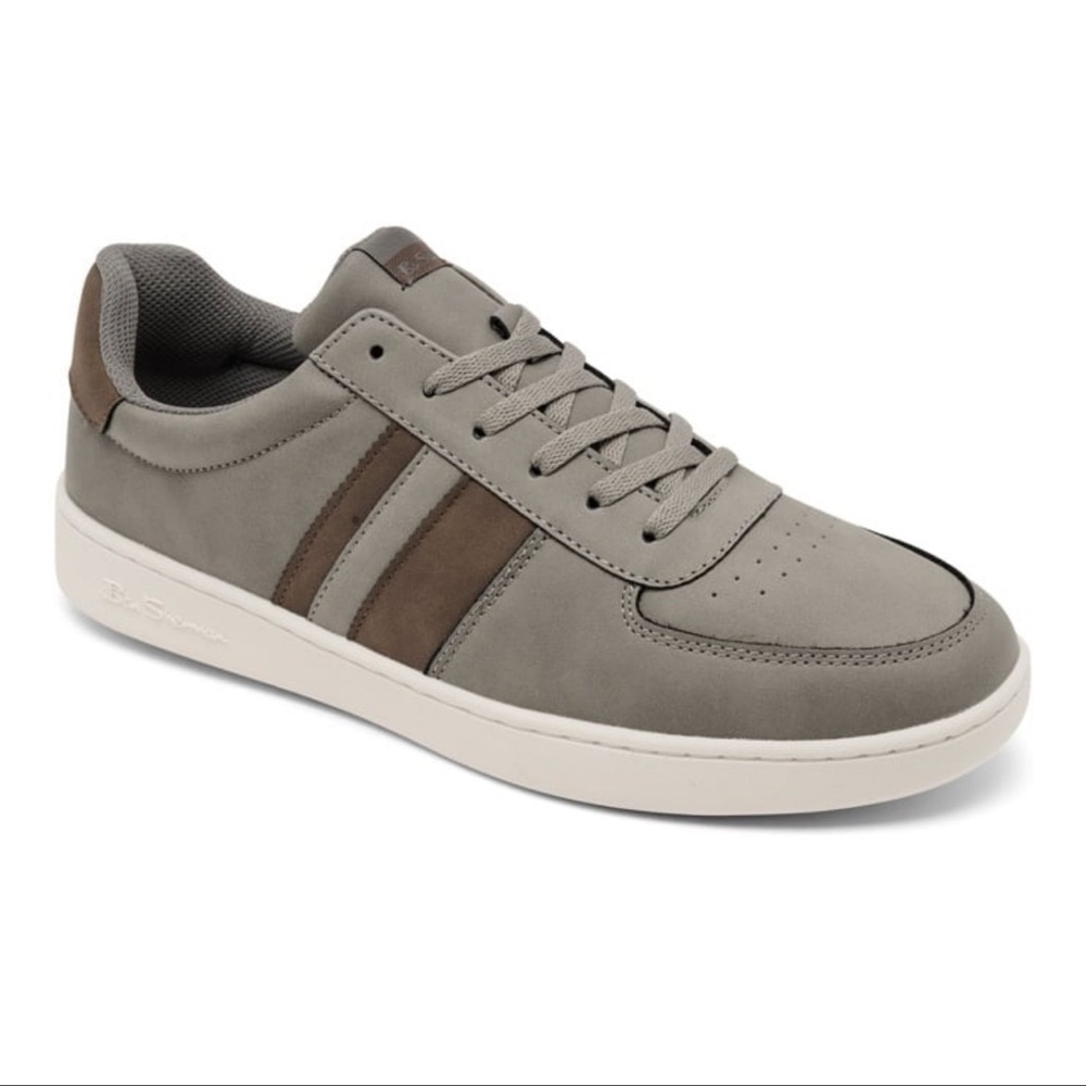 Ben Sherman Gray and Brown Sneakers